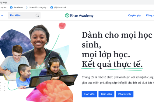 HS Việt Nam được học trực tuyến miễn phí môn toán ‘chuẩn quốc tế’