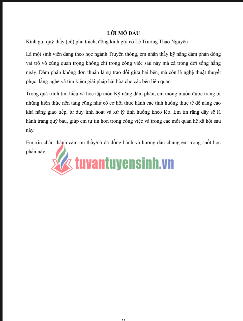 ASM Giai đoạn 1 Kỹ năng Đàm phán - Công ty Cổ phần Thương mại Bách Hóa Xanh (thuộc MWG) - Cao đẳng FPT