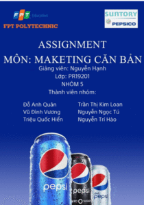 ASM Marketing căn bản PEPSICO - Cao đẳng FPT