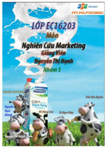 ASM NGHIÊN CỨU MARKETING - CĐ FPT - Công ty Cổ phần Sữa Việt Nam (Vinamilk)