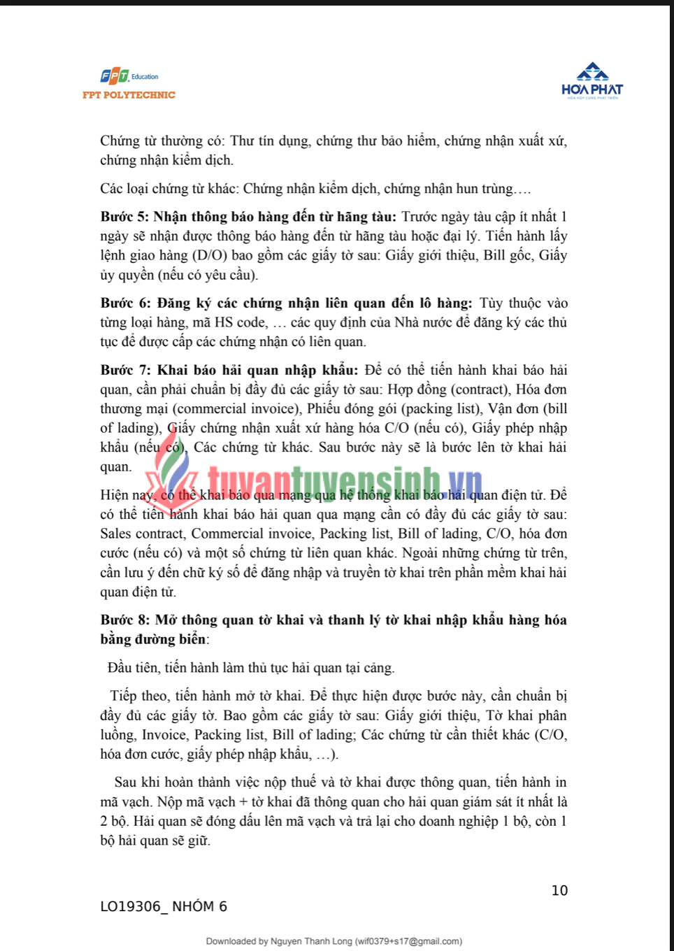 ASM Nghiệp vụ mua sắm - Tập đoàn Hòa Phát - CĐ FPT 16 ASM Nghiệp vụ mua sắm - Tập đoàn Hòa Phát - CĐ FPT 2