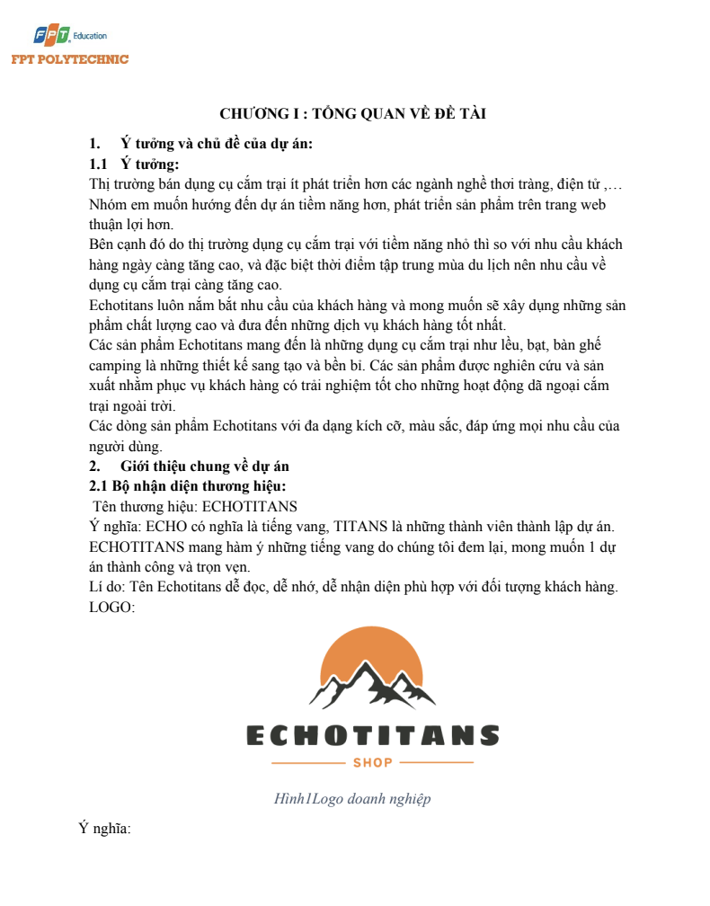 ASM SEO & MARKETING TRÊN CÔNG CỤ TÌM KIẾM -CAO ĐẲNG FPT POLYTECHNIC - ECHOTITANS Trang 3