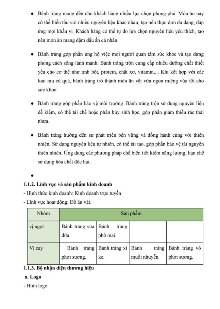 ASM - TỔNG QUAN THƯƠNG MẠI ĐIỆN TỬ - TRIỂN KHAI KINH DOANH VÀ CÁC HOẠT ĐỘNG THƯƠNG MẠI ĐIỆN TỬ TRÊN SÀN THƯƠNG MẠI ĐIỆN TỬ ĐỐI VỚI BÁNH TRÁNG BAN MÊ TRANG 1