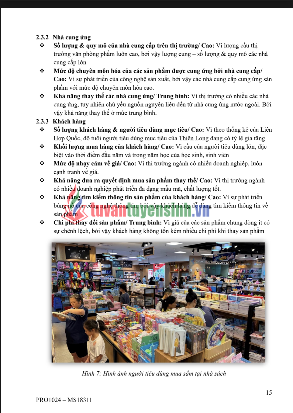 ASM dự án 1 marketing sale Thiên Long - Cao đẳng Thực hành FPT 4