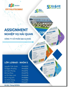 ASSIGNMENT NGHIỆP VỤ HẢI QUAN - Cao đẳng Thực hành FPT