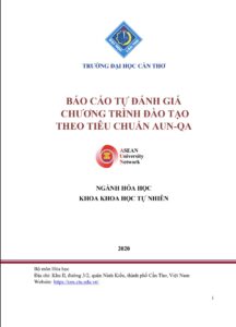 BÁO CÁO TỰ ĐÁNH GIÁ CHƯƠNG TRÌNH ĐÀO TẠO NGÀNH HÓA HỌC – THEO TIÊU CHUẨN AUN-QA – ĐẠI HỌC CẦN THƠ trang 1