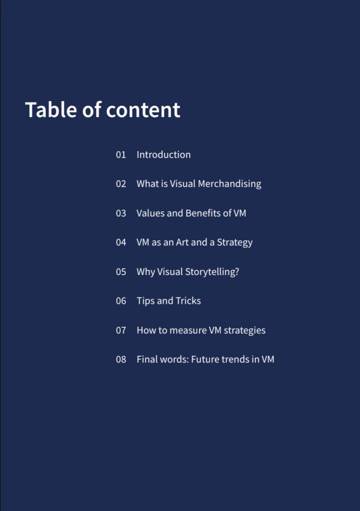 WHITE PAPER - THE ULTIMATE VISUAL MERCHANDISING HANDBOOK (TIPS & STRATEGIES) trang 2