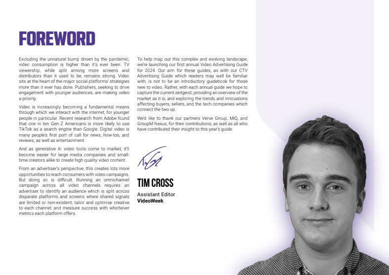 VIDEOWEEK - VIDEO ADVERTISING GUIDE 2024 (TRENDS & STRATEGIES) 7 VIDEOWEEK - VIDEO ADVERTISING GUIDE 2024 (TRENDS & STRATEGIES) trang 3