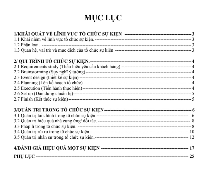 TÀI LIỆU KHÁI QUÁT LĨNH VỰC TỔ CHỨC SỰ KIỆN - VAI TRÒ, MỤC ĐÍCH & Ý NGHĨA TRONG MARKETING 6 TÀI LIỆU KHÁI QUÁT LĨNH VỰC TỔ CHỨC SỰ KIỆN - VAI TRÒ, MỤC ĐÍCH & Ý NGHĨA TRONG MARKETING trang 2