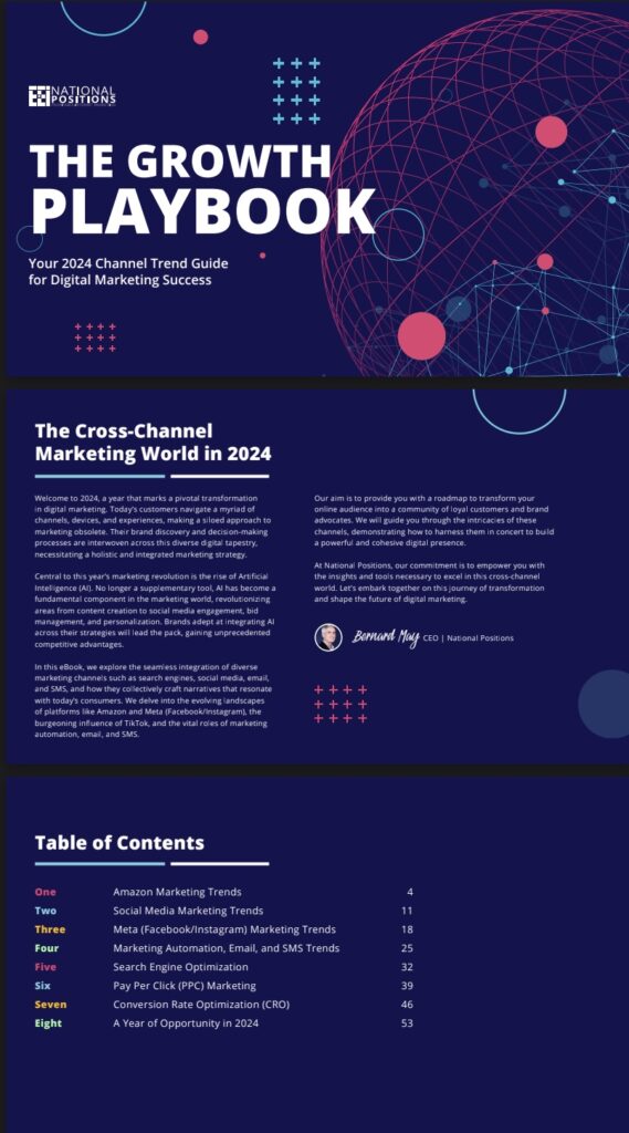 THE GROWTH PLAYBOOK 2024 - CHANNEL TREND GUIDE FOR DIGITAL MARKETING SUCCESS