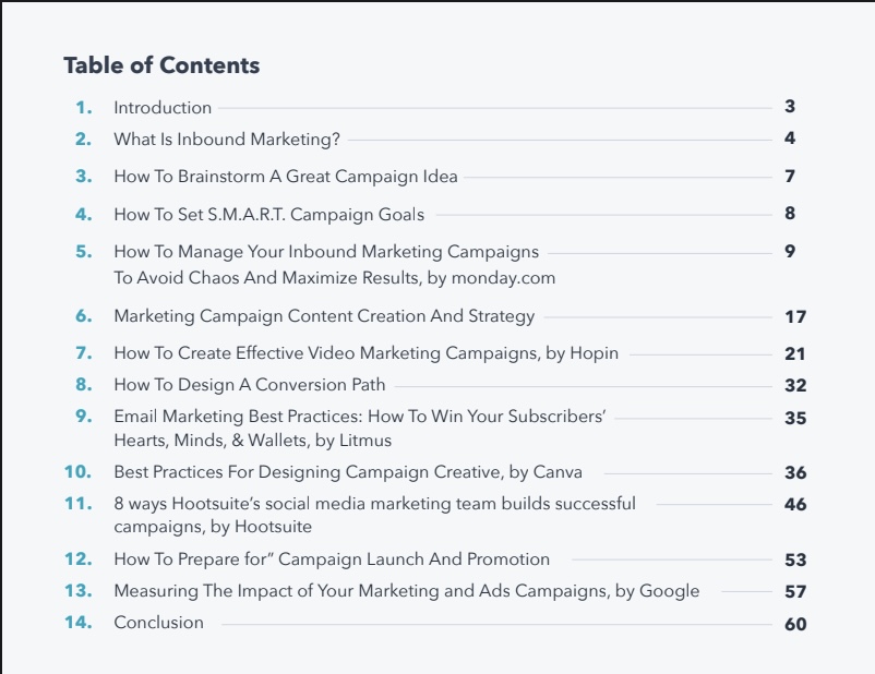 The In-Depth Guide to Creating Effective Inbound Marketing Campaigns – HubSpot (Chiến lược Inbound Marketing hiệu quả) trang 2