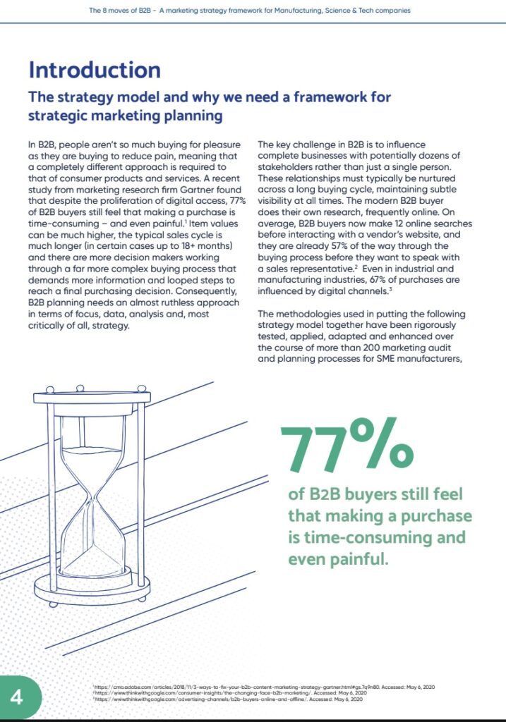The 8 Moves of B2B – Khung chiến lược Marketing cho Doanh nghiệp Sản xuất, Khoa học & Công nghệ trang 3