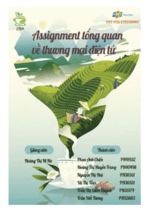 Assignment tổng quan về Thương mại điện tử – Báo cáo học phần FPT Polytechnic. Tài liệu tham khảo hữu ích cho sinh viên Digital Marketing và E-commerce. t1