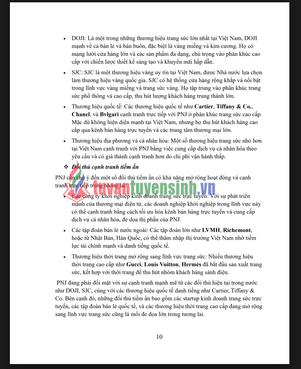 BÀI TIỂU LUẬN QUẢN TRỊ - MARKETING PHÂN TÍCH HOẠT ĐỘNG QUẢN TRỊ CỦA CÔNG TY CỔ PHẦN VÀNG BẠC ĐÁ QUÝ - PHÚ NHUẬN 2