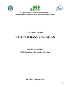 Báo cáo đánh giá dự án SNRM – Quản lý tài nguyên thiên nhiên bền vững trang 1
