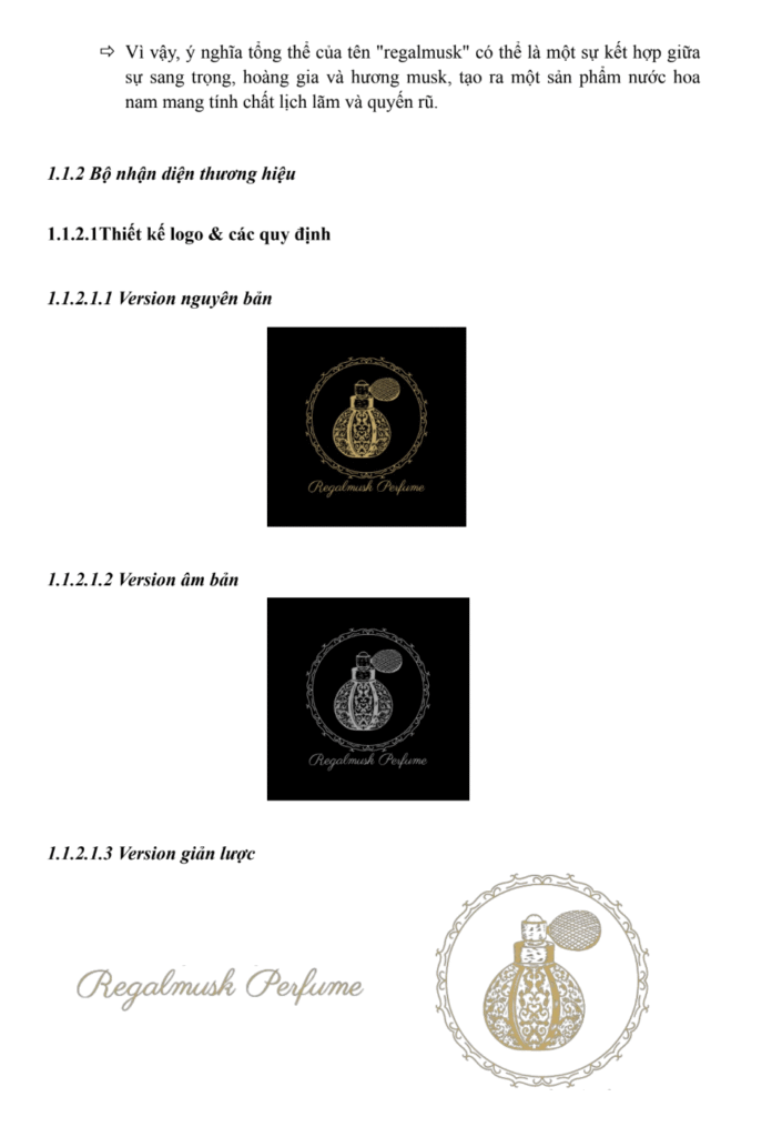 Báo cáo kỹ thuật phân tích và tổng hợp – Dự án Regal Musk Perfume | FPT Polytechnic 7 Báo cáo kỹ thuật phân tích và tổng hợp – Dự án Regal Musk Perfume | FPT Polytechnic Trang 2