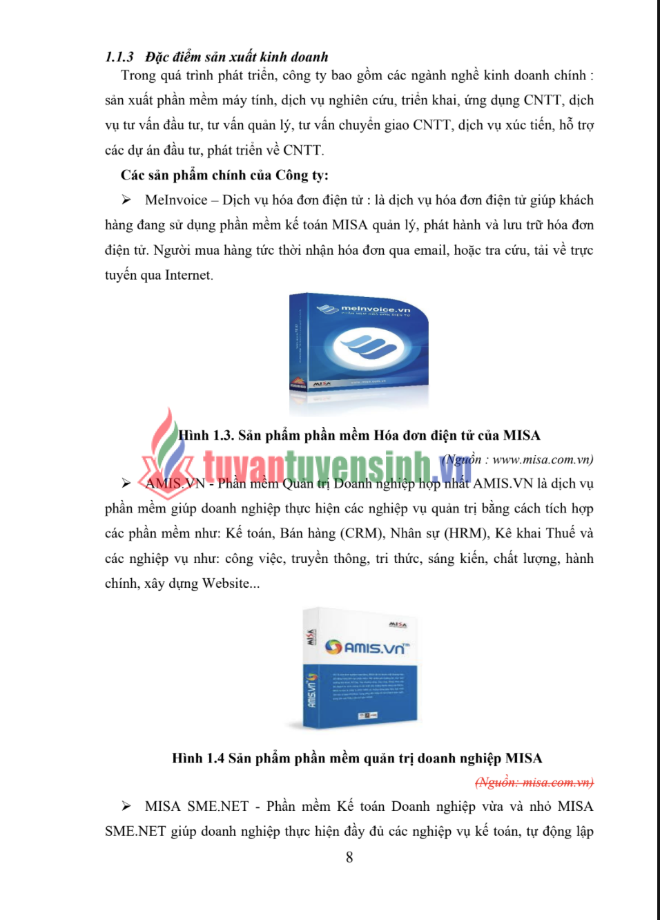 Báo cáo thực tập tốt nghiệp ngành Quản trị Kinh doanh – Đại học Công nghiệp Thực phẩm TP.HCM Quy trình bán hàng tại Công ty MISA