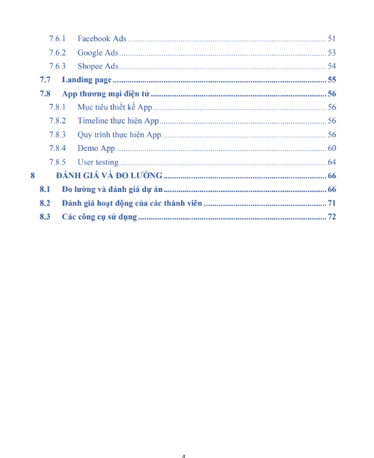 ASM ASSIGNMENT Hoạch định chiến lược Marketing số - CĐ FPT - Cho thương hiệu Friend Camping 9 Mục lục (3) ASM ASSIGNMENT Hoạch định chiến lược Marketing số - CĐ FPT - Cho thương hiệu Friend Camping