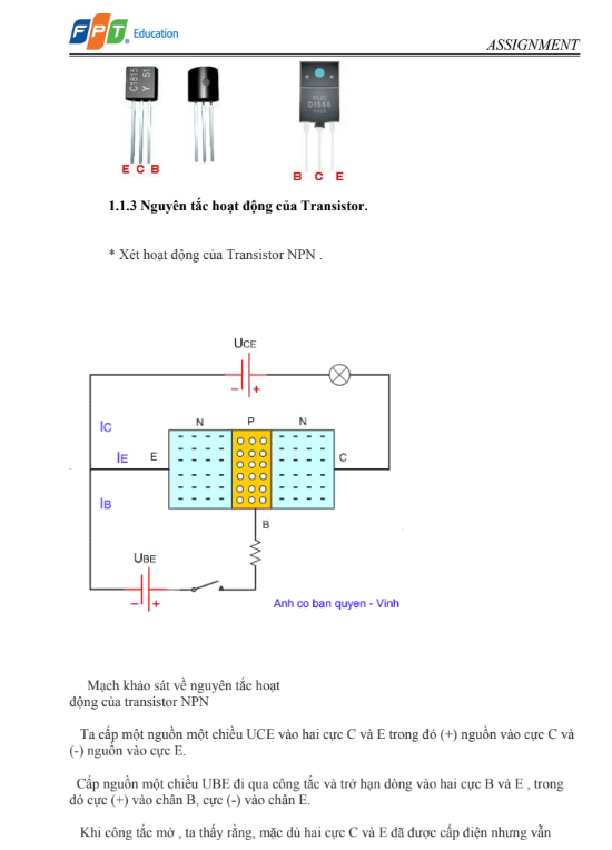 Nội dung (2) ASM Mạch Điện tử và Ứng dụng - CĐ FPT - Thiết kế Mạch Khuếch đại Âm thanh Dùng Transistor Lưỡng Cực