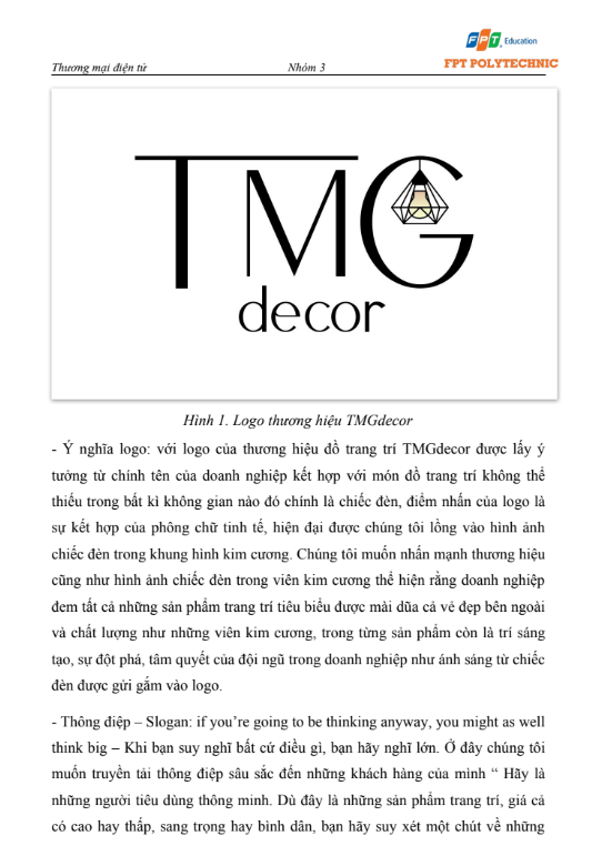 Nội dung (2) ASM THƯƠNG MẠI ĐIỆN TỬ - CĐ FPT - XÂY DỰNG KẾ HOẠCH VÀ TRIỂN KHAI MARKETING ONLINE CHO THƯƠNG HIỆU TMG DECOR