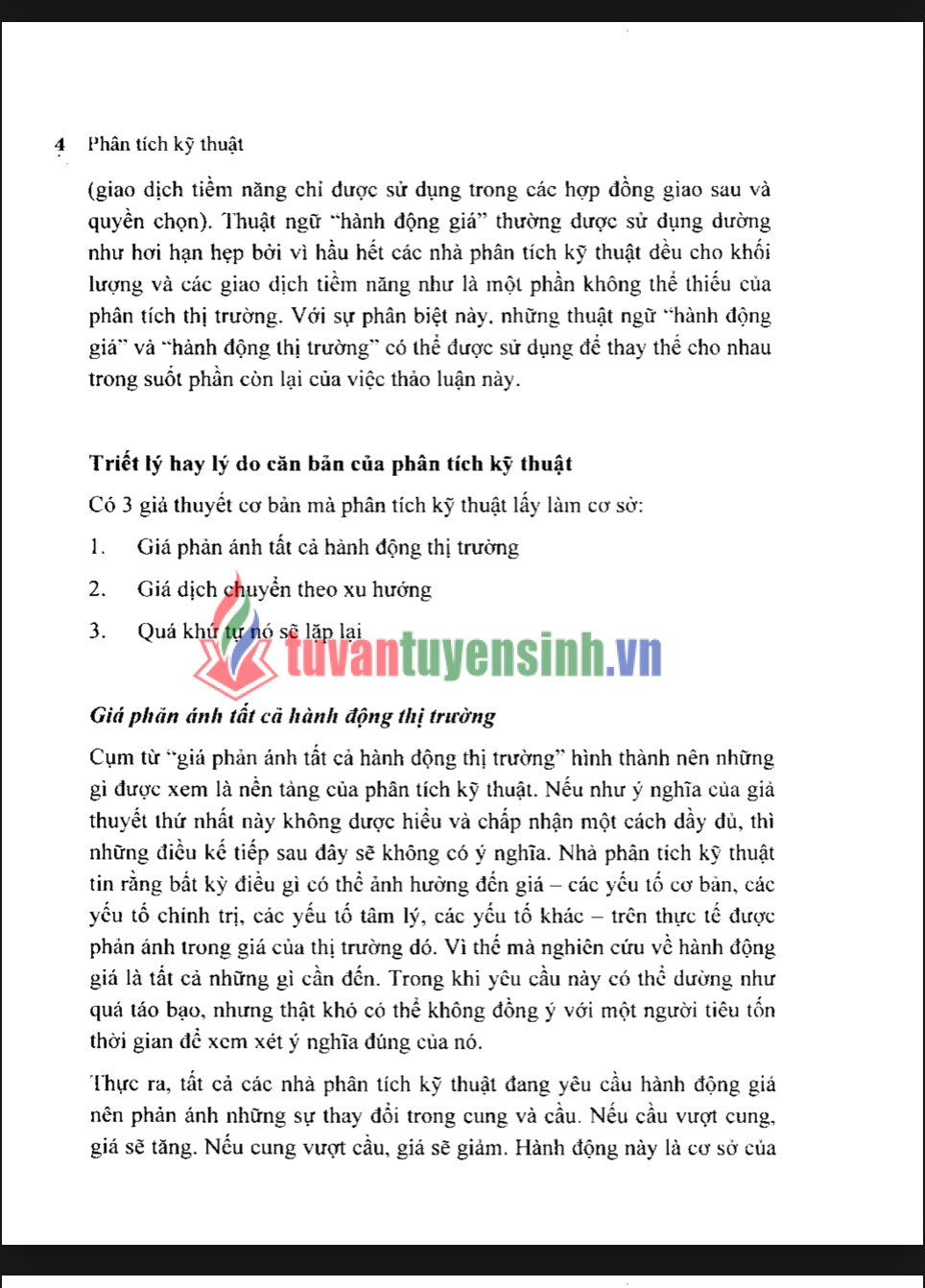 PHÂN TÍCH KỸ THUẬT ĐẦU TƯ - ỨNG DỤNG TRONG ĐẦU TƯ CHỨNG KHOÁN 1