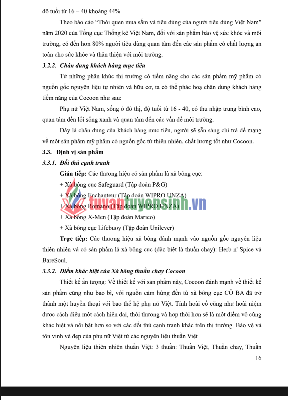 TIỂU LUẬN LẬP CHIẾN LƯỢC MARKETING KẾ HOẠCH - TRƯỜNG ĐẠI HỌC TÀI CHÍNH 3