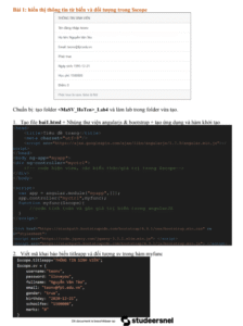 Web207-Lab4 -Front End Framework - Cao đẳng FPT