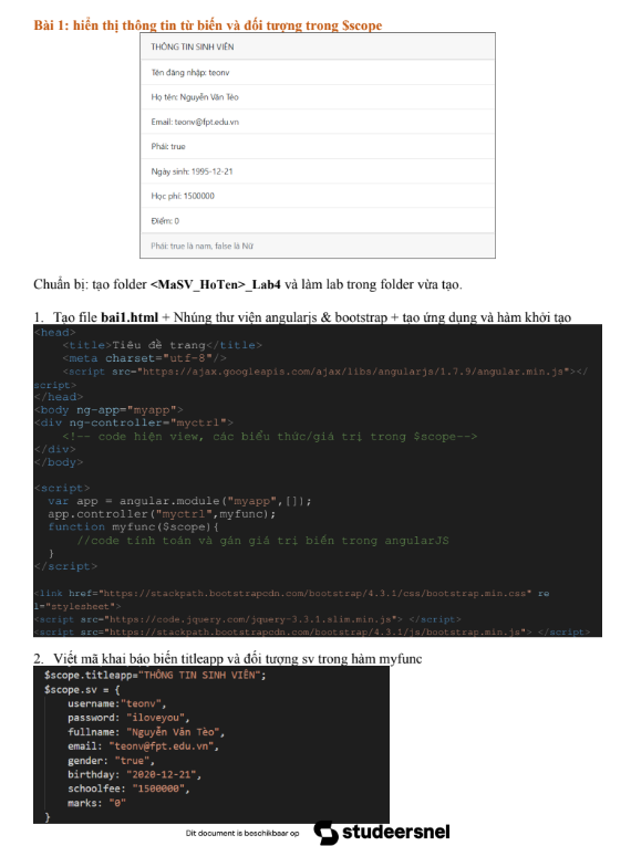 Web207-Lab4 -Front End Framework - Cao đẳng FPT 5 Web207-Lab4 -Front End Framework - Cao đẳng FPT