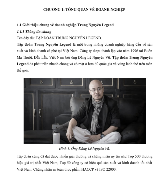 ASM Quảng Cáo MAR2061 thương hiệu Trung Nguyên Legend - Cao đẳng FPT 4 Tài liệu ASM Quảng Cáo MAR2061 - Cao đẳng Thực hành FPT