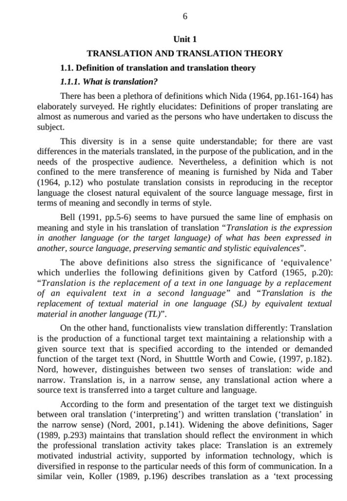 TÀI LIỆU TRANSLATION AND TRANSLATION THEORY GIÁO TRÌNH DỊCH THUẬT PDF trang 3