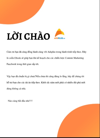 CONTENT FACEBOOK MARKETING – CẬP NHẬT XU HƯỚNG QUẢNG CÁO PDF