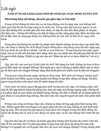 KHÉO ĂN NÓI SẼ CÓ ĐƯỢC THIÊN HẠ – PDF