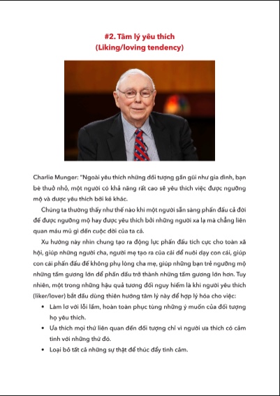 25 XU HƯỚNG TÂM LÝ SAI LẦM DƯỚI GÓC NHÌN CHARLIE MUNGER – PDF