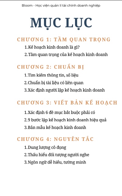 CẨM NANG LẬP KẾ HOẠCH KINH DOANH THÀNH CÔNG – PDF