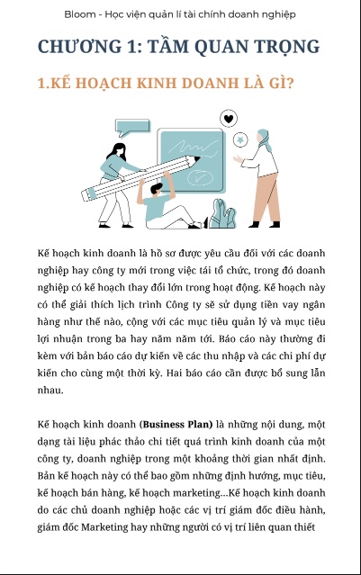 CẨM NANG LẬP KẾ HOẠCH KINH DOANH THÀNH CÔNG – PDF