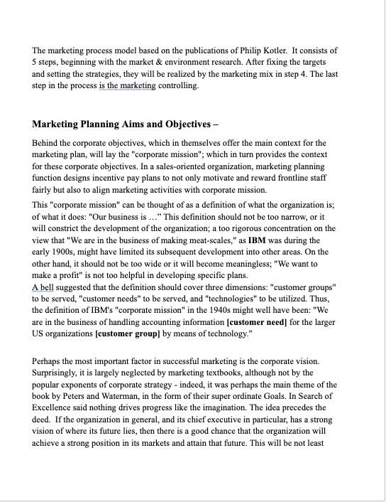 Marketing Management Term Paper PDF – Marketing Plan to Launch a Small Car