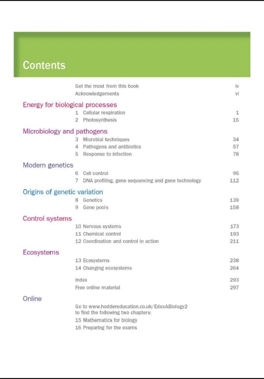 Tài Liệu Edexcel A Level Biology 2 PDF