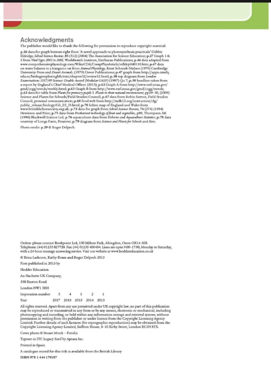 Edexcel International GCSE Biology Practice Book PDF
