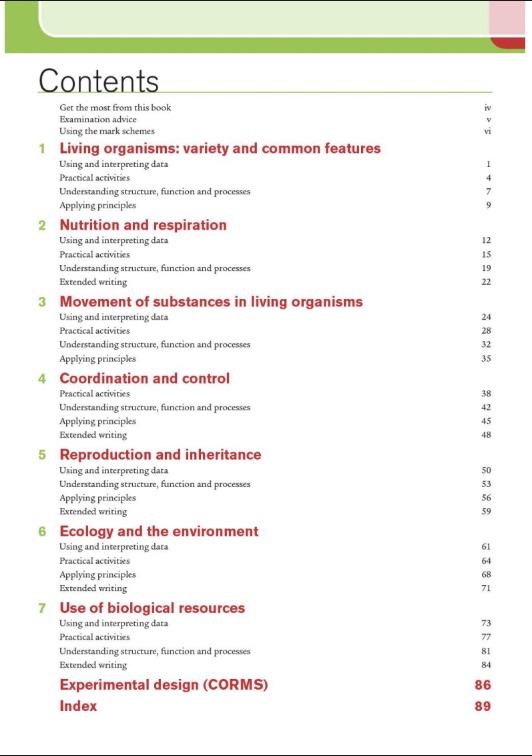 Edexcel International GCSE Biology Practice Book PDF