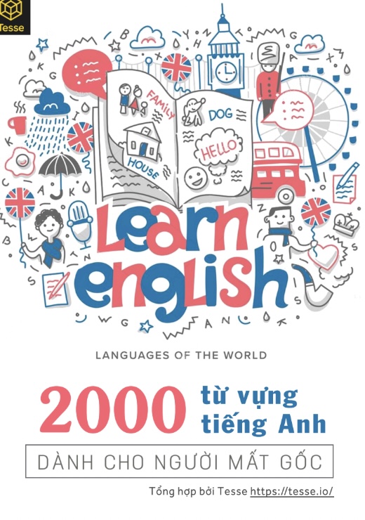 Sách 2000 Từ Vựng Tiếng Anh PDF – Dành Cho Người Mất Gốc