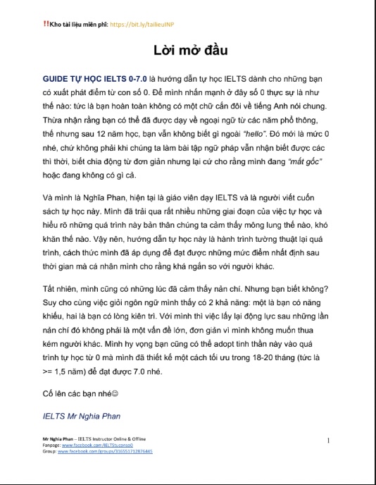 Sách Lộ Trình Tự Học IELTS 0-7.0 PDF – Học IELTS Từ Con Số 0