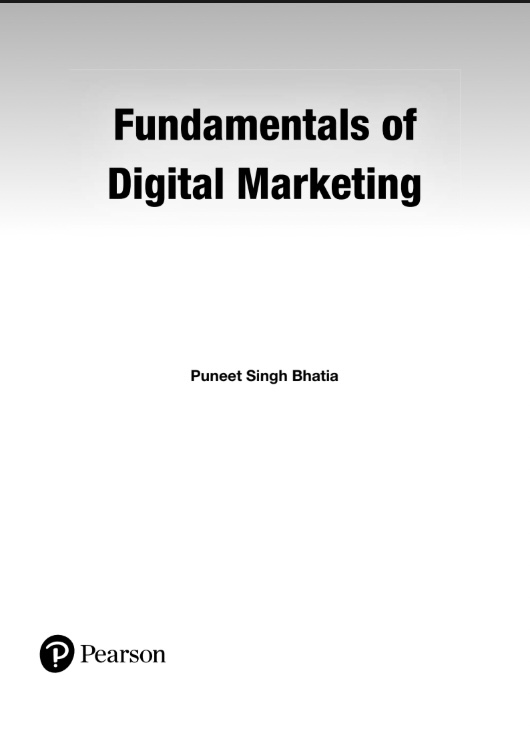 Fundamentals Of Digital Marketing PDF – Pearson 2017