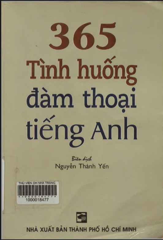 365 Tình Huống Đàm Thoại Tiếng Anh PDF – Học Giao Tiếp Mỗi Ngày