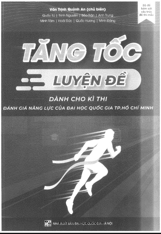 Tăng Tốc Luyện Đề Đánh Giá Năng Lực PDF – Bộ Đề Bám Sát Cấu Trúc 2025