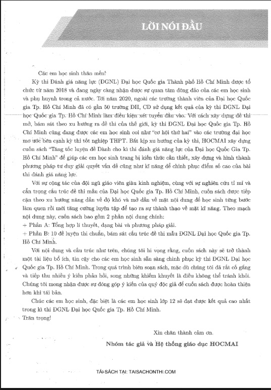 Sách Tăng Tốc Luyện Đề Đánh Giá Năng Lực PDF Miễn Phí – Bộ Đề Bám Sát Cấu Trúc 2025 8 Tăng Tốc Luyện Đề Đánh Giá Năng Lực PDF – Bộ Đề Bám Sát Cấu Trúc 2025