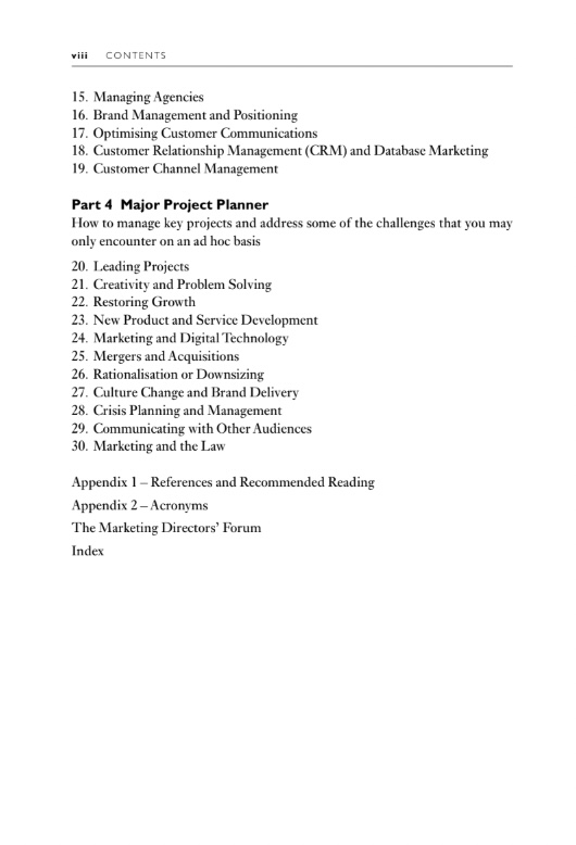 Sách The Marketing Director’s Handbook PDF Tải Miễn Phí– Cẩm nang toàn diện dành cho giám đốc marketing và lãnh đạo doanh nghiệp 8 https://drive.google.com/file/d/1OG2MS58_XDiRZ_2W3vap0lKQW72hHlaa/view