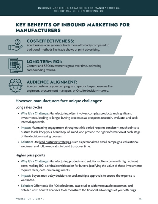 Inbound Marketing Strategies For Industrial Manufacturers – Chiến lược inbound marketing giúp tối ưu ROI cho nhà sản xuất công nghiệp