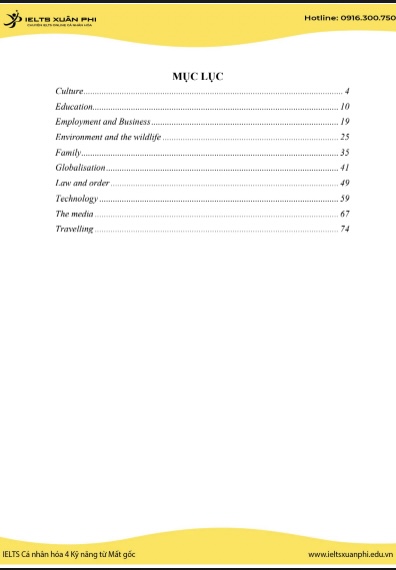 Sách Kho từ vựng nâng cao ielts writing task 2 theo chủ đề PDF Miễn Phí 6 Kho từ vựng nâng cao ielts writing task 2 theo chủ đề