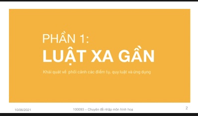 Chuyên đề nhập môn hình họa – luật xa gần và phối cảnh cơ bản