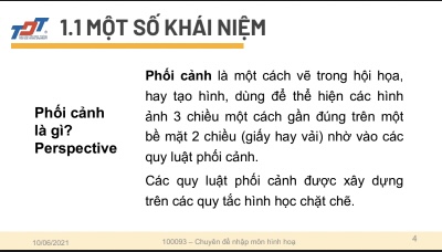 Chuyên đề nhập môn hình họa – luật xa gần và phối cảnh cơ bản